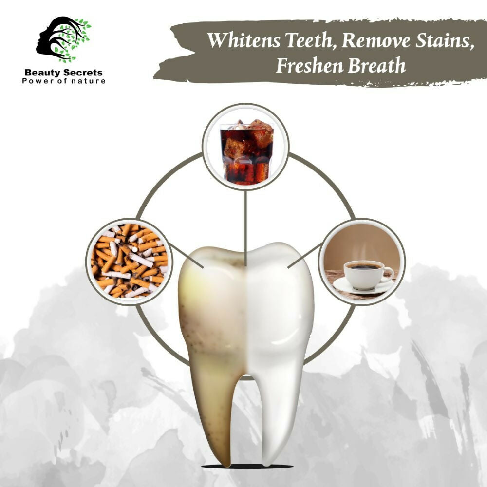 Beauty Secrets Ayurvedic Tooth Powder | Grocsy