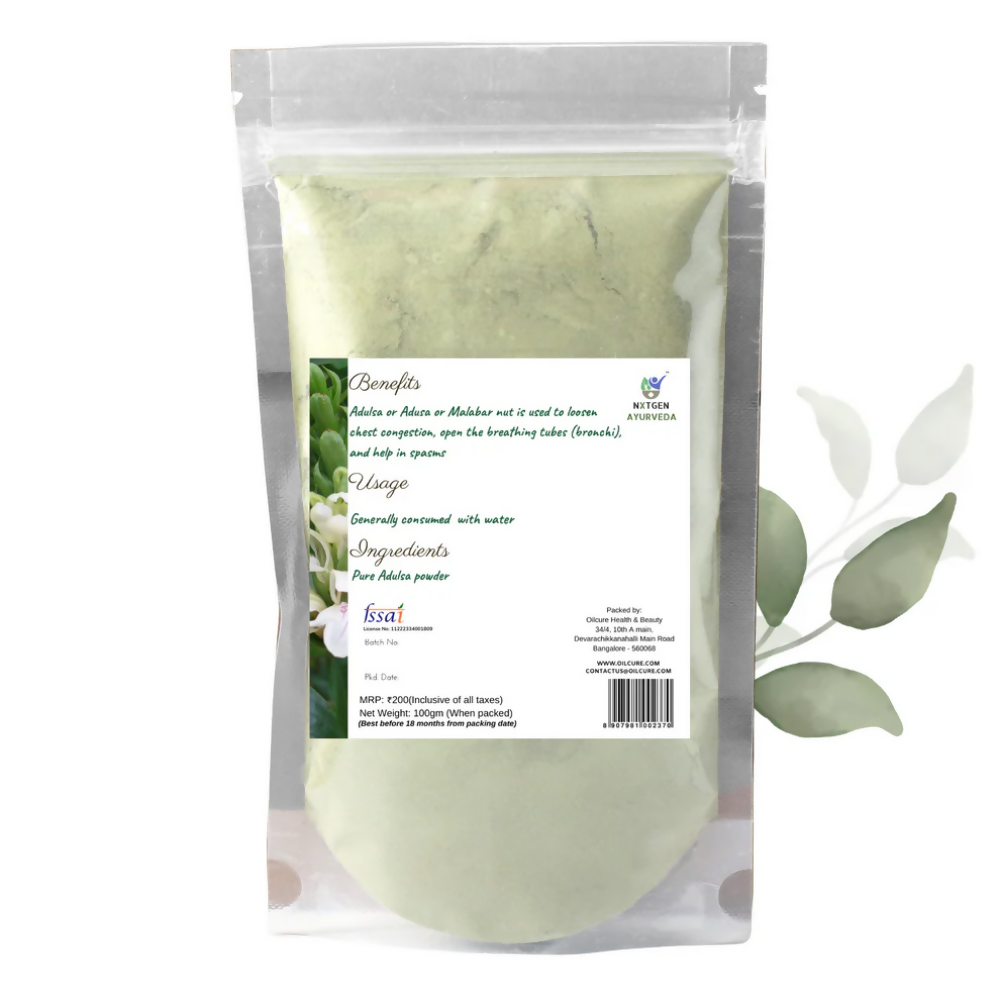 Nxtgen Ayurveda Adulsa Powder | Grocsy