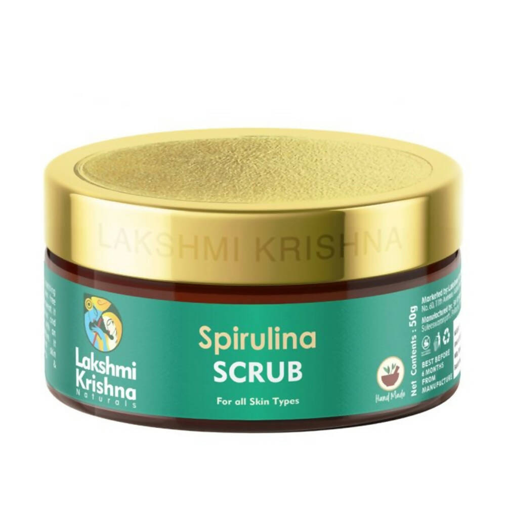 Lakshmi Krishna Naturals Spirulina Scrub | Grocsy