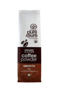 Pure & Sure Organic Filter Coffee Powder - Smooth | Grocsy