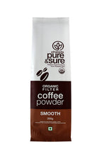 Pure & Sure Organic Filter Coffee Powder - Smooth | Grocsy