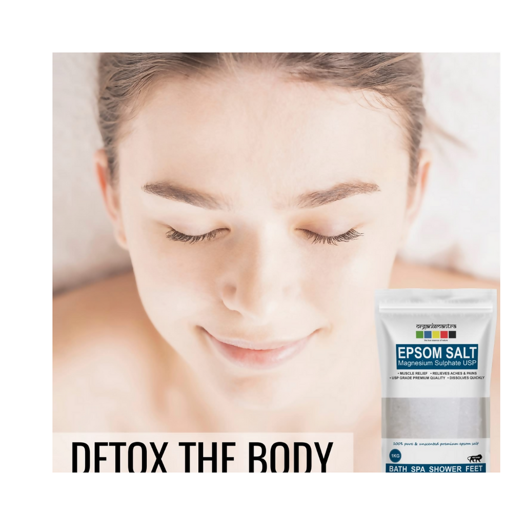 Organix Mantra Epsom Bath Salt Crystal And Bath | Grocsy
