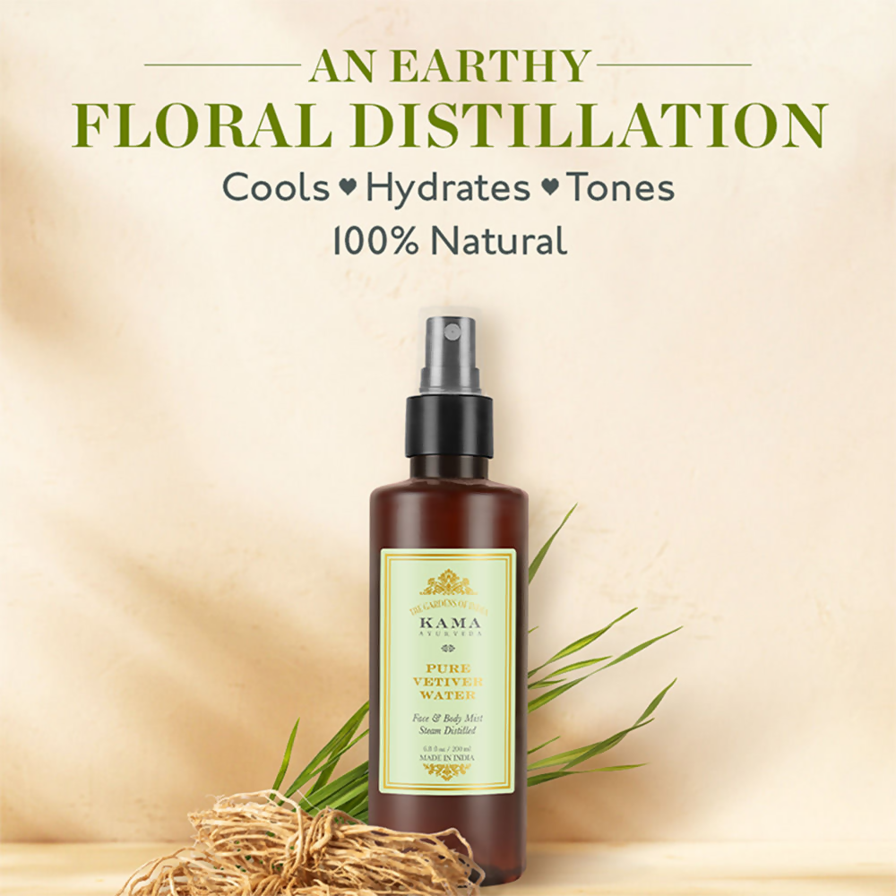 Kama Ayurveda Mini Pure Vetiver Water | Grocsy