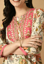 Joban Fashion White Maslin Kurta Set | Grocsy