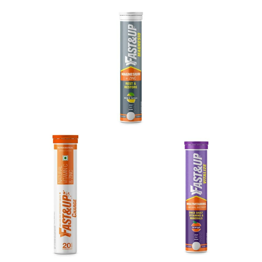 Fast&Up Immunity & Vitalize Multivitamin Tablets | Grocsy