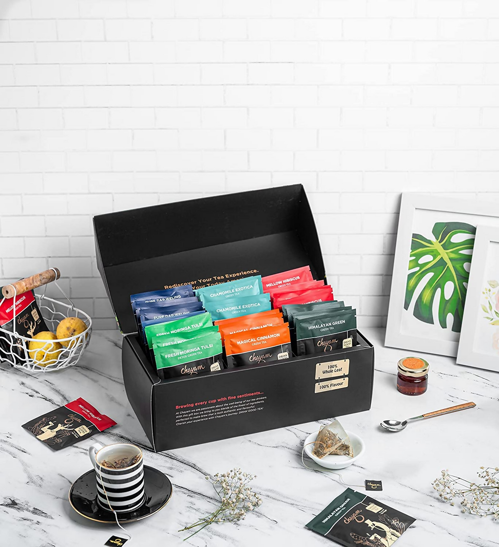 Chayam Green Tea Gift Box | Grocsy