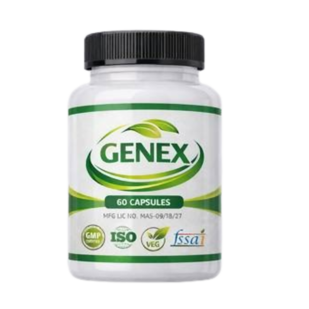 Genex Abutilon Indicum Extract Capsules | Grocsy