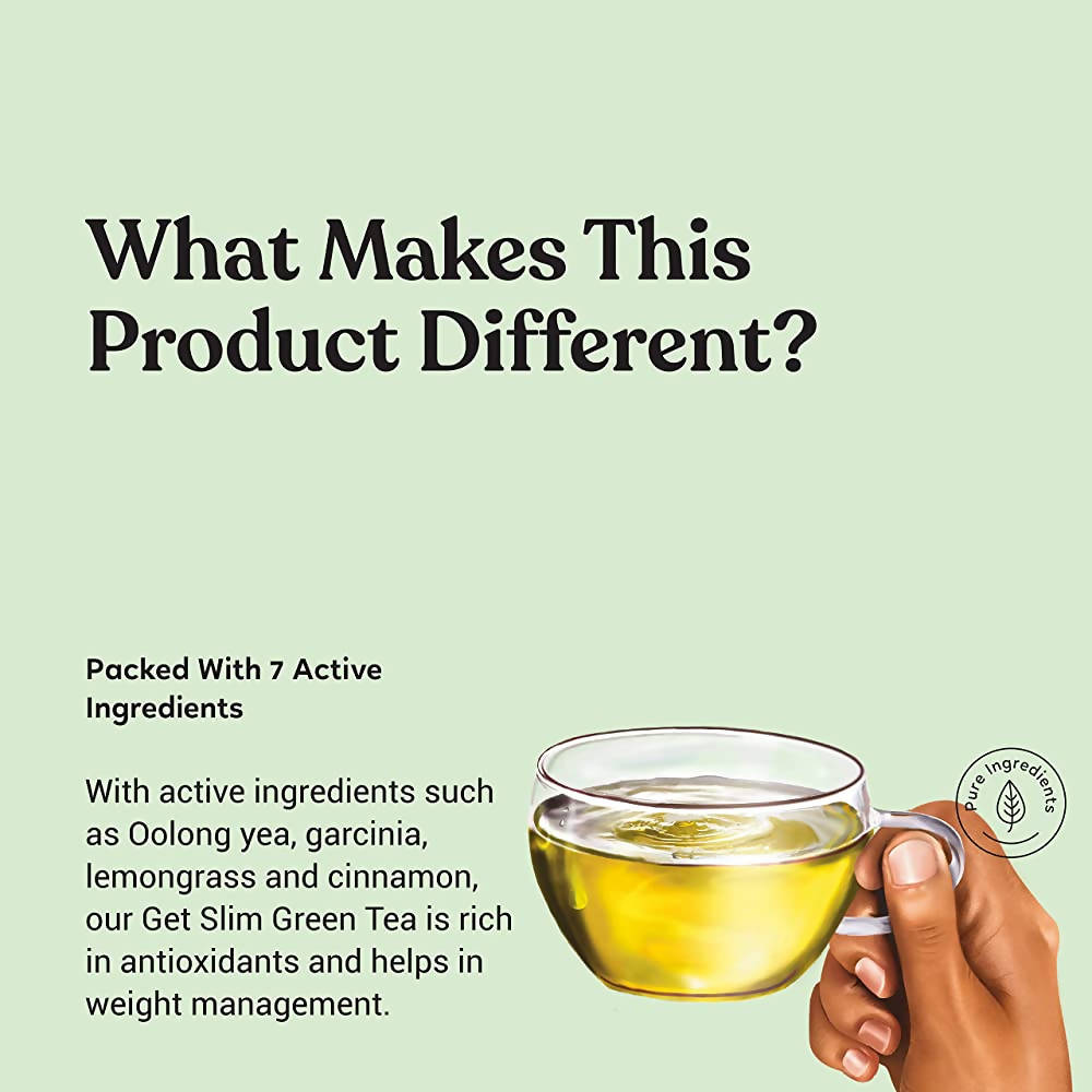 Kapiva Ayurveda Get Slim Green Tea | Grocsy