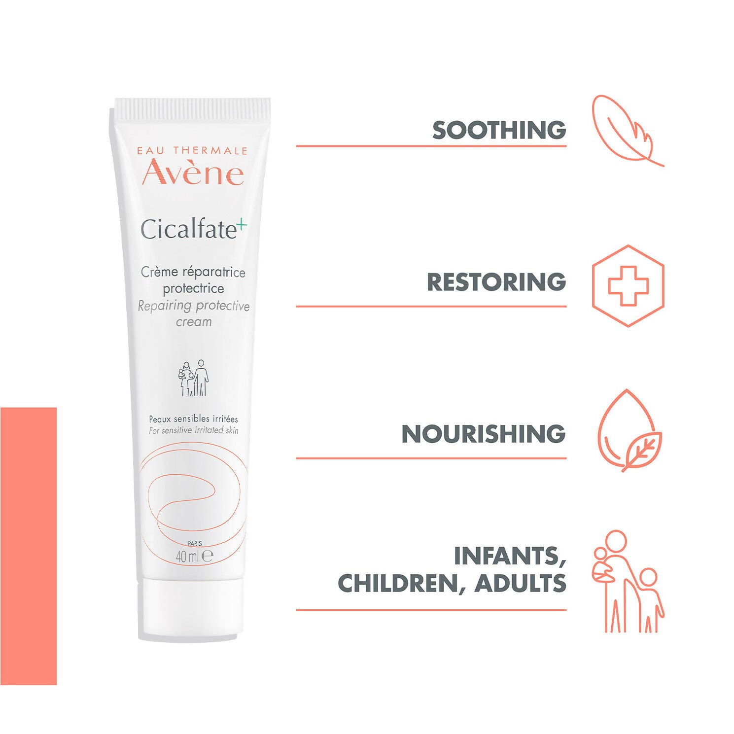 Avene Cicalfate + Restorative Protective Cream | Grocsy