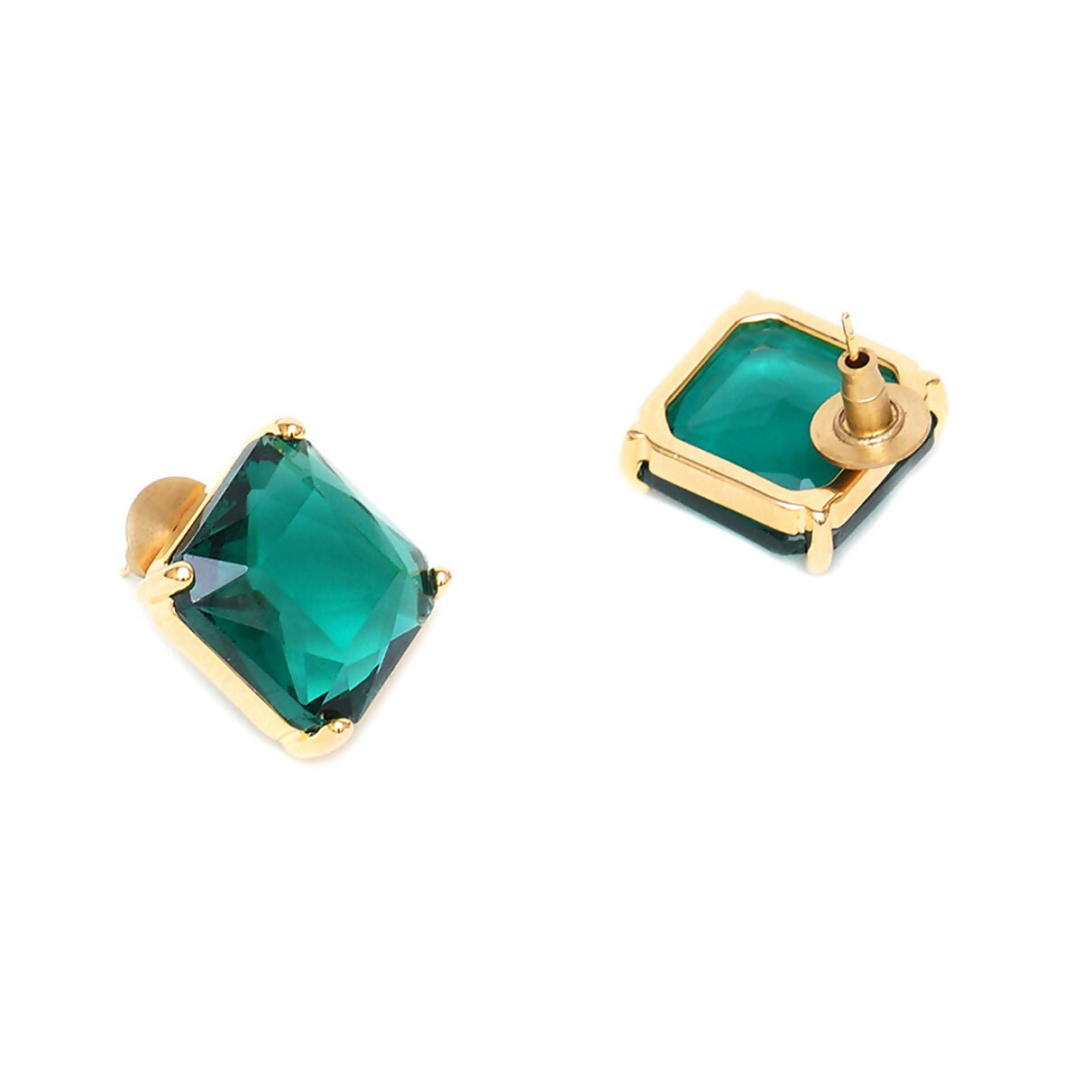 Jade Studs- Ruby Raang | Grocsy