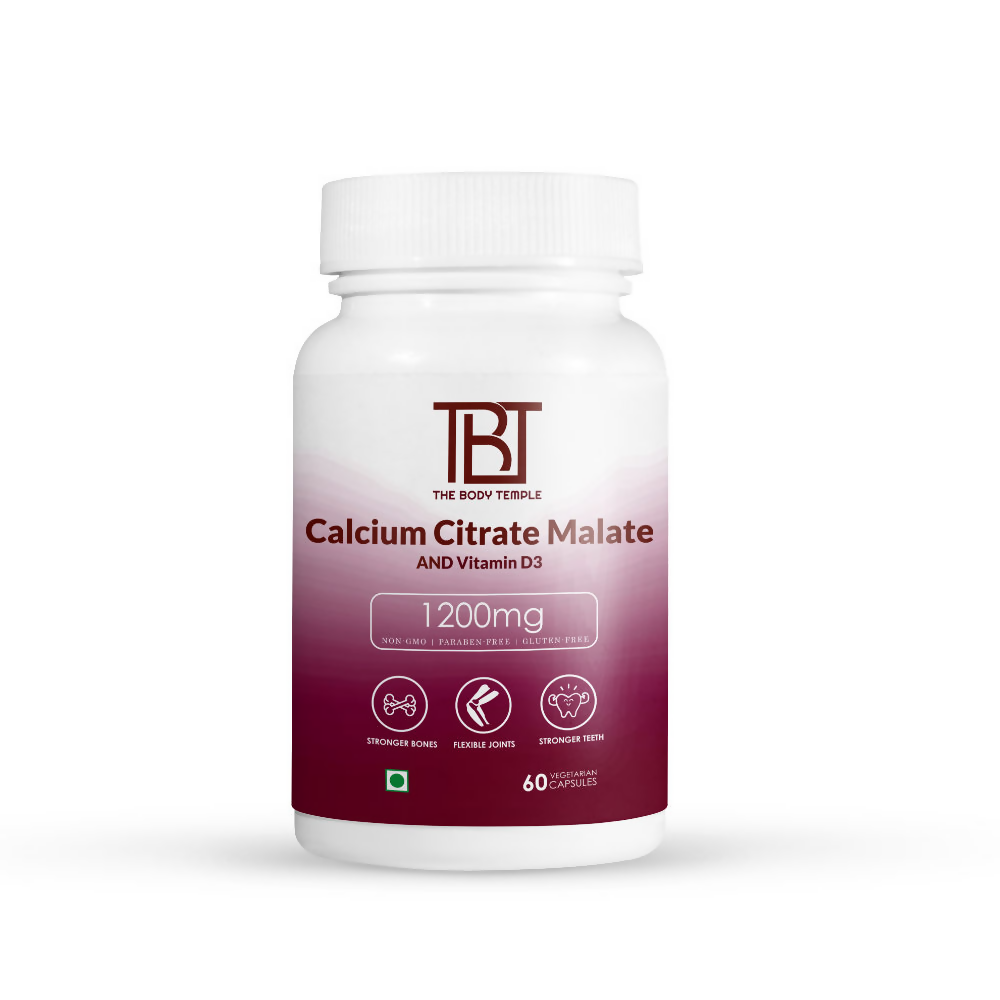 The Body Temple Calcium Citrate Malate Capsules | Grocsy