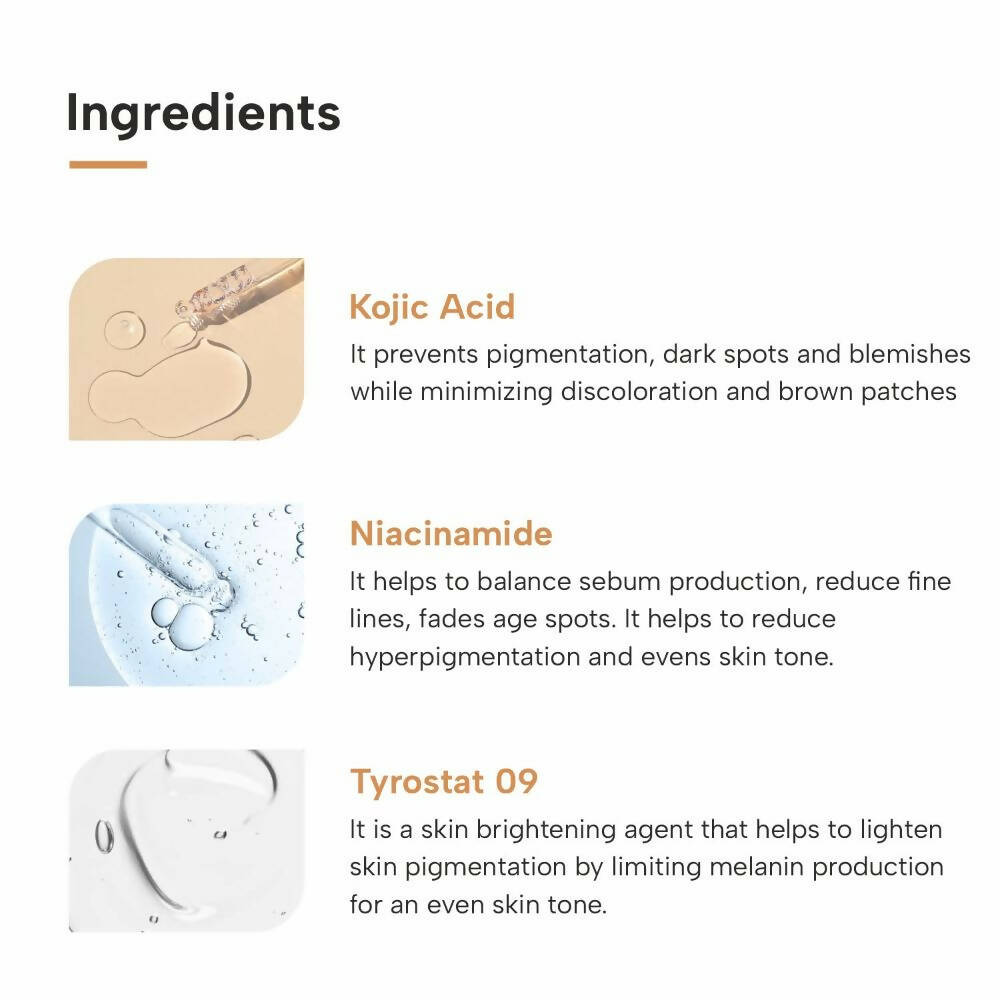 Dermatouch Kojic Acid 2% Face Cream For Pigmentation & Blemishes | Grocsy