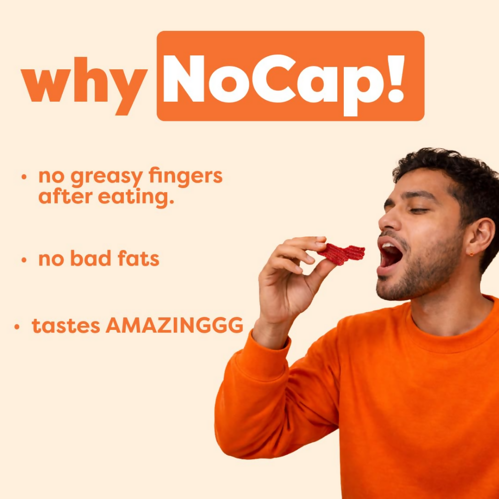 Nocap foods Healthy Chips - Millet Jalapeno | Grocsy