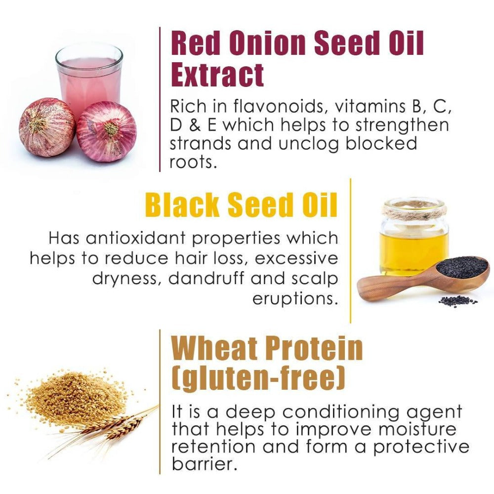 Wow Skin Science Red Onion Black Seed Oil Hair Conditioner | Grocsy