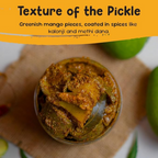 FarmDidi Mango Pickle - Tangy & Salty | Grocsy