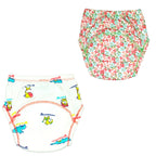 Kindermum Cotton Padded Pull Up Training Pants/ Padded Underwear˜For Kids-Autumn Animals Set of 2 pcs | Grocsy