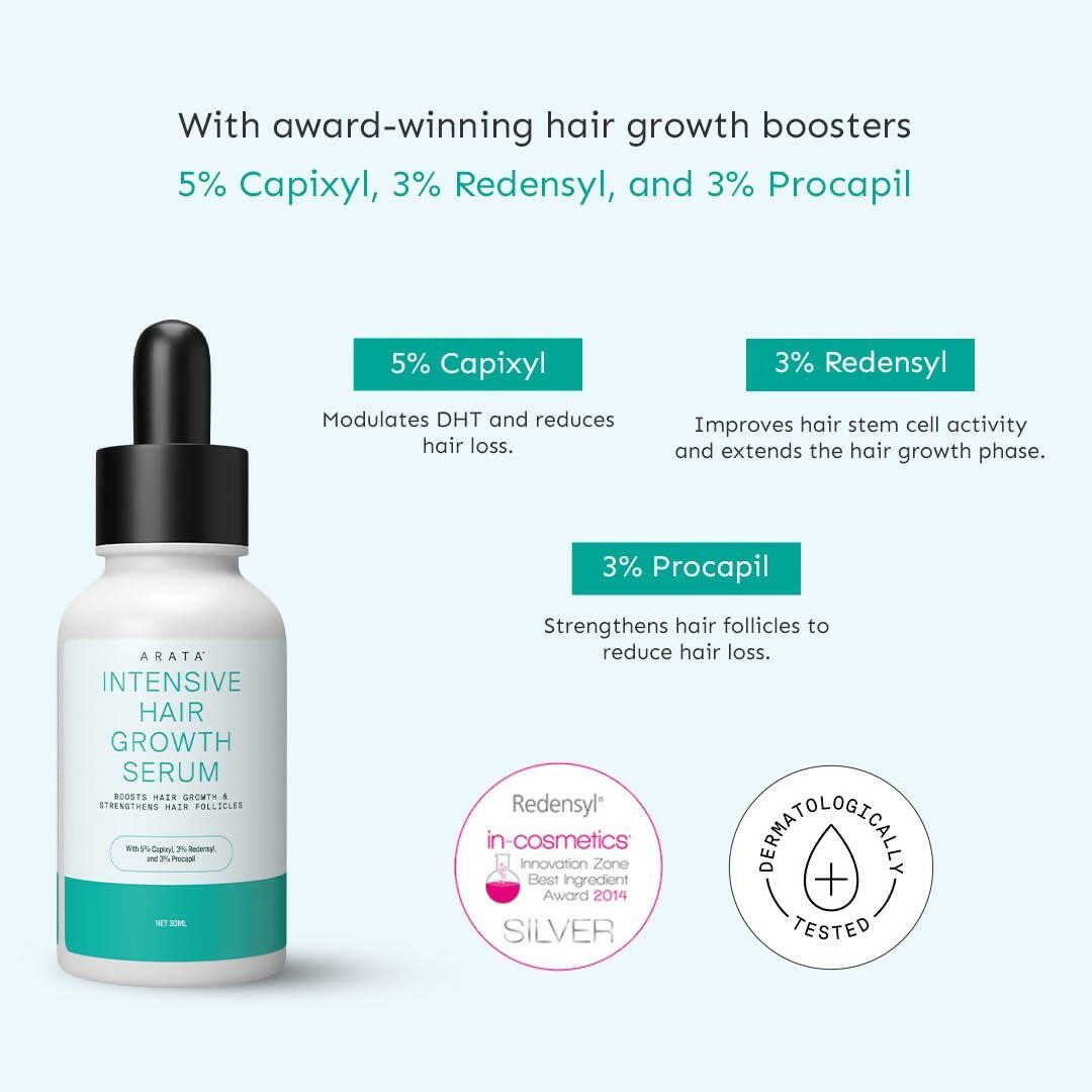 Arata Intensive Hair Growth Serum | Grocsy