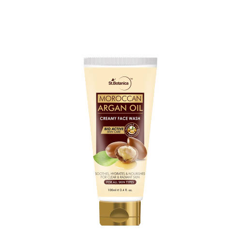St.Botanica Moroccan Argan Oil Creamy Face Wash | Grocsy