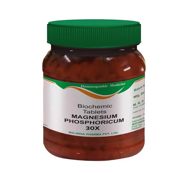 Bio India Homeopathy Magnesium Phosphoricum Biochemic Tablets | Grocsy