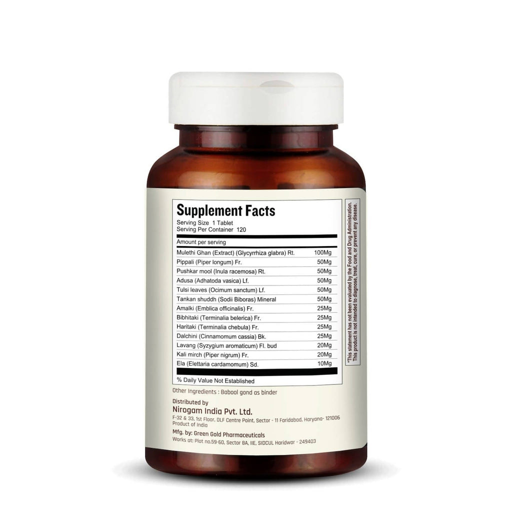 Nirogam Inhale Boost Tablets | Grocsy