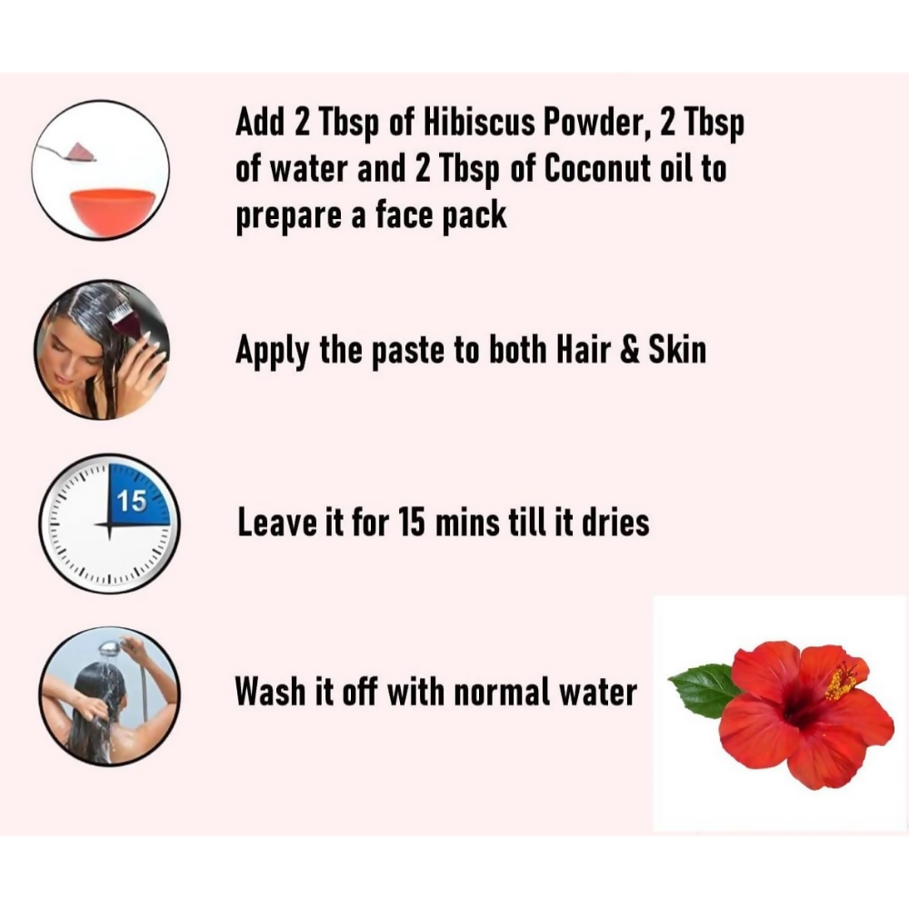 3V Products Hibiscus Flower Powder | Grocsy