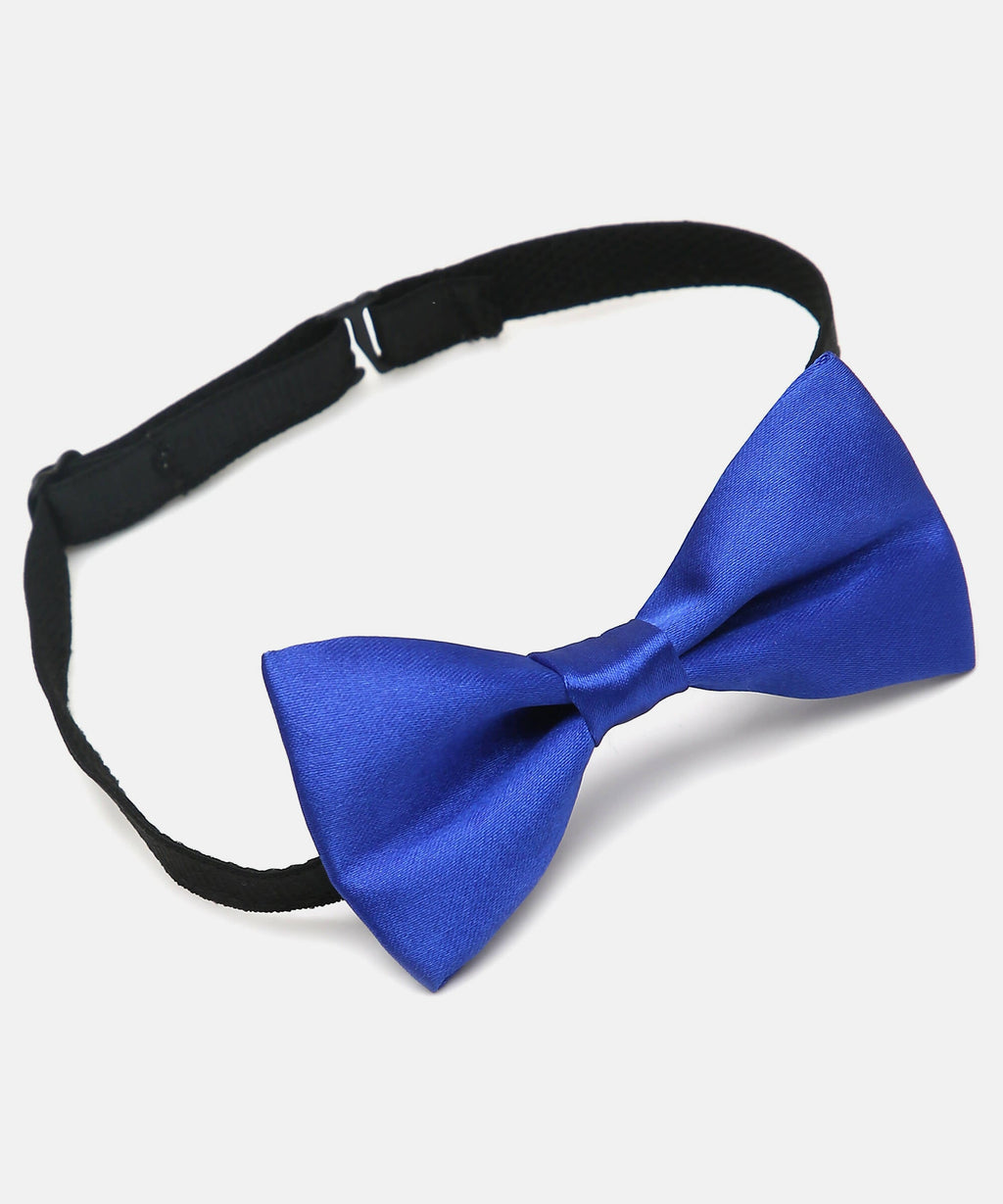 Manet Boys Solid Single Layer Bow - Bright Blue | Grocsy