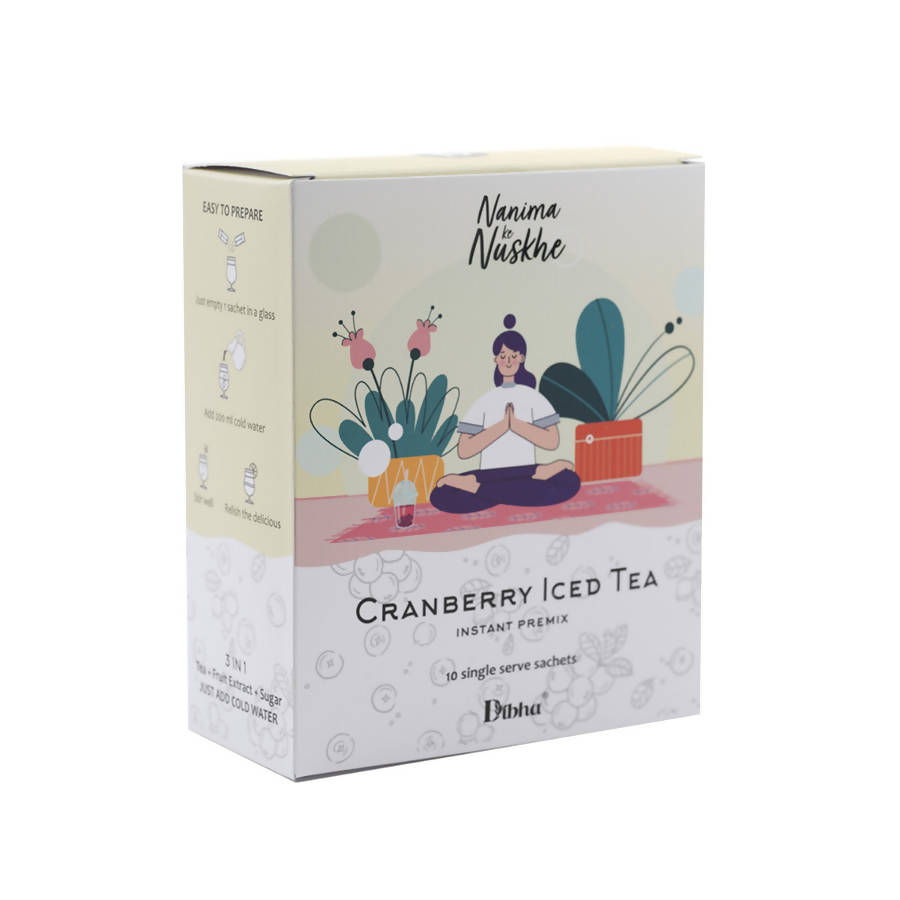 Dibha Cranberry Iced Tea | Grocsy