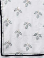 Yufta Women Navy Blue & White Embroidered Kurta with Palazzo & Dupatta | Grocsy