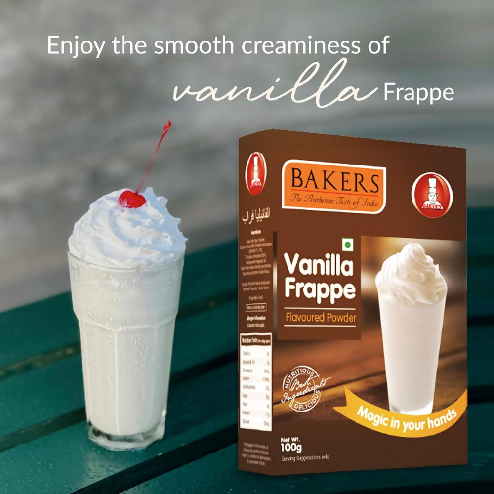 BAKERS Frappe Powder - Vanilla Frappe | Grocsy