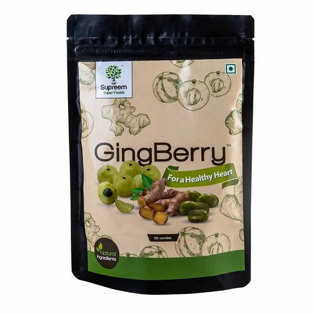 Supreem Super Foods Gingberry Candy | Grocsy