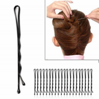Bronson Professional Bobby Hair Pins Big Thick Black Ball Tip Metal | Grocsy
