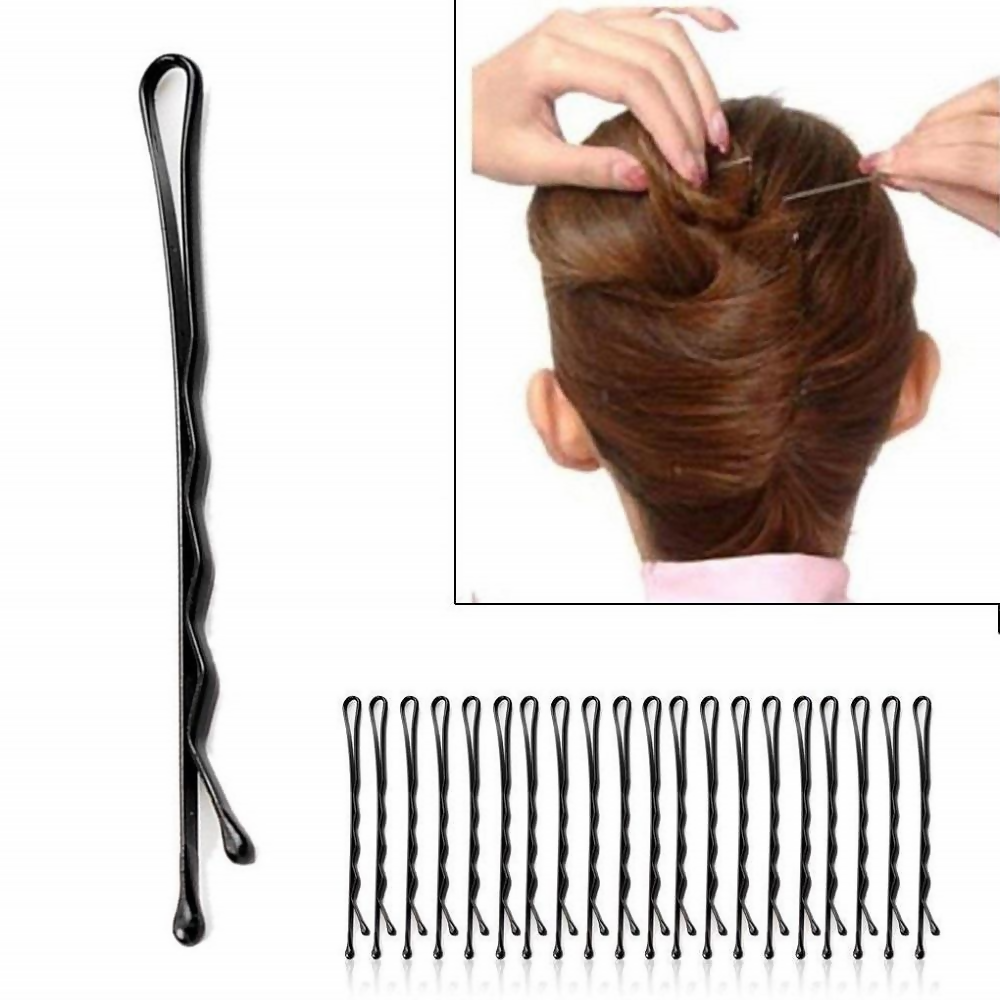 Bronson Professional Bobby Hair Pins Big Thick Black Ball Tip Metal | Grocsy