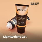 Pilgrim Glow Primer Pore Blurring Matte Finish Vitamin C Infused | Grocsy