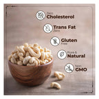 Happilo Premium Whole Cashew Nuts | Grocsy
