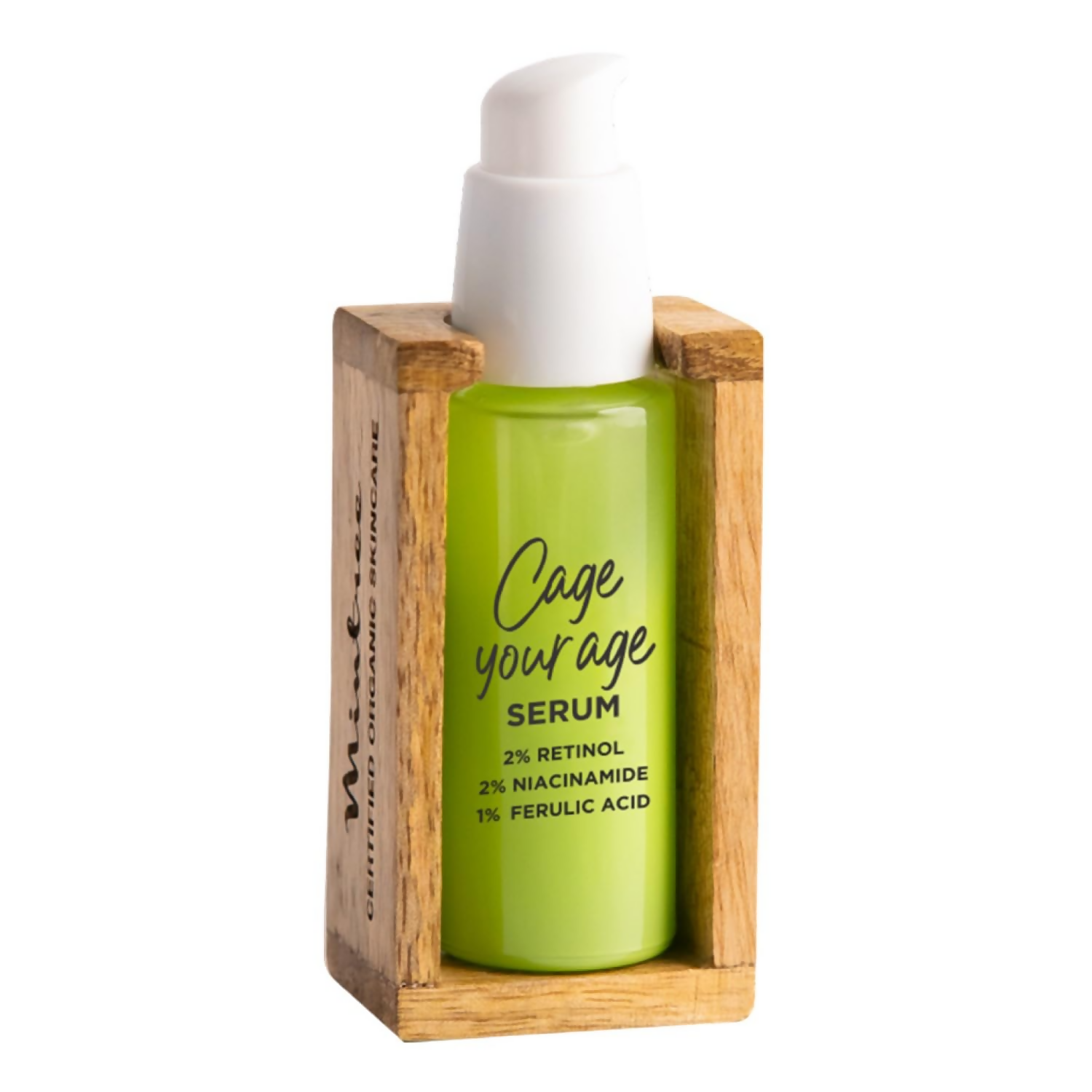 Mintree Certified Organic & Vegan Cage Your Age Serum | Grocsy