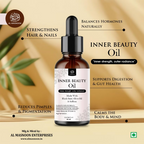 Al Masnoon Inner Beauty Oil For Women Natural Herbal Blend | Grocsy