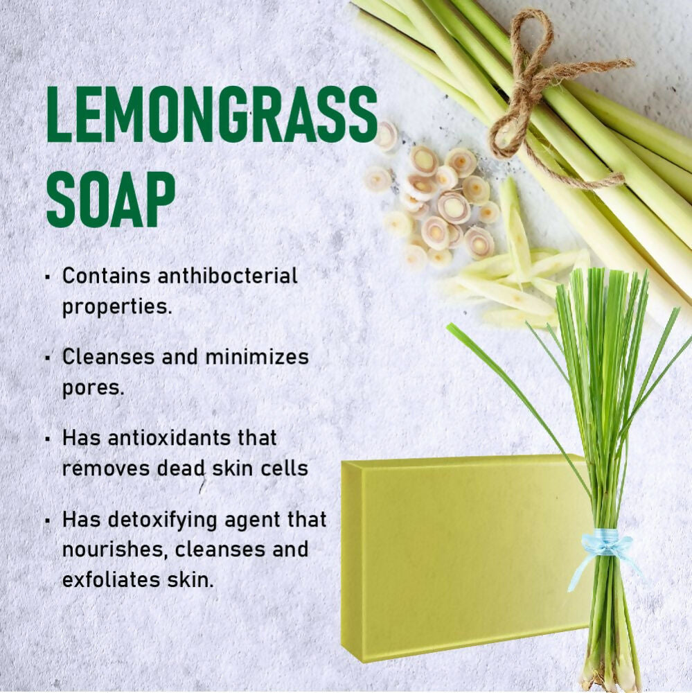 Prakriti Herbal Soap Lemongrass | Grocsy