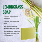 Prakriti Herbal Soap Lemongrass | Grocsy