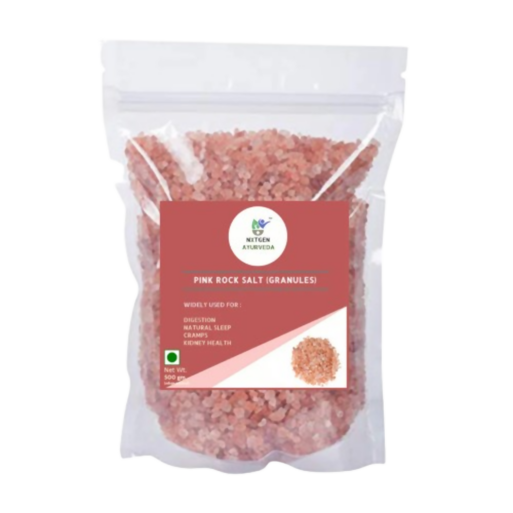 Nxtgen Ayurveda Pink Rock Salt Granules | Grocsy