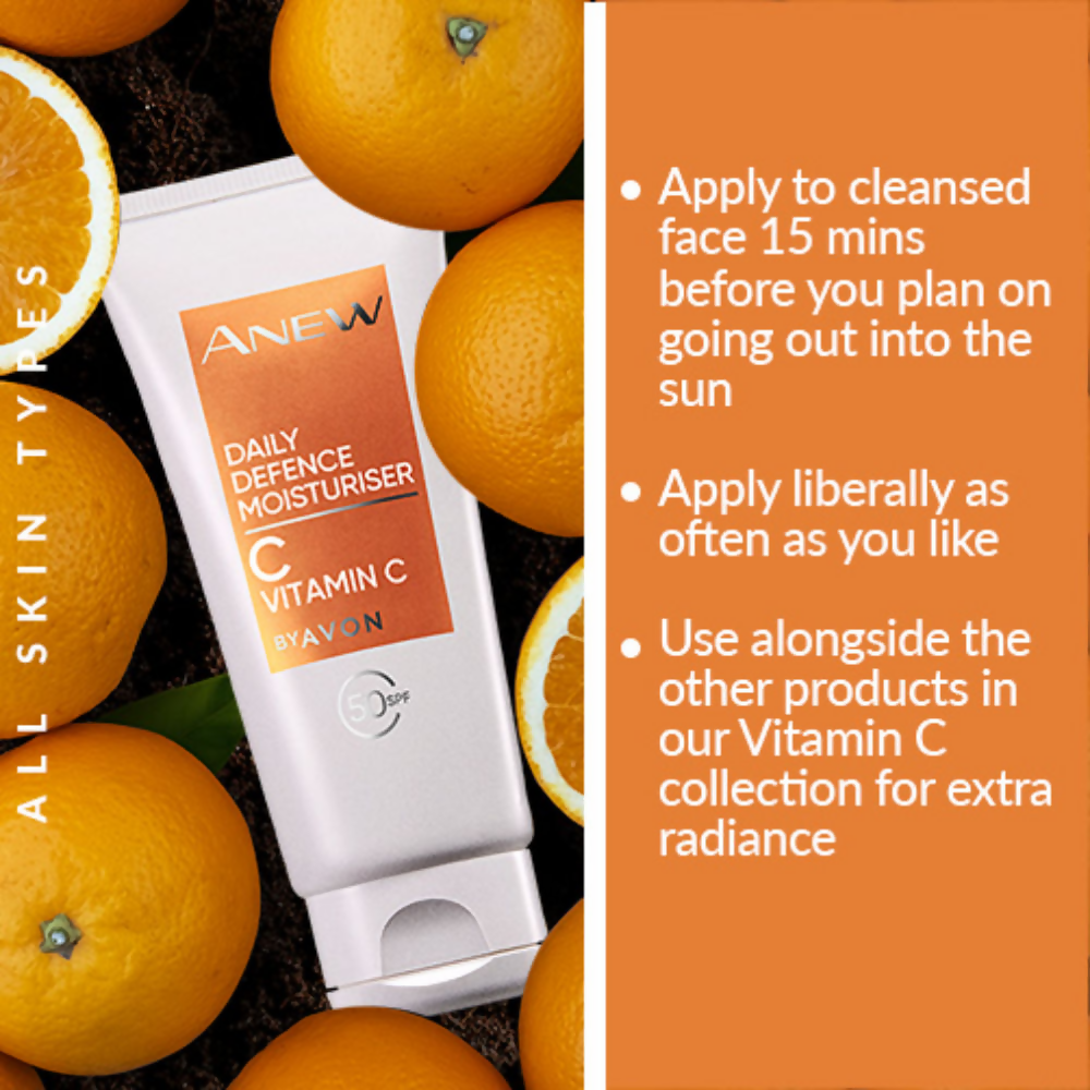 Avon Daily Defence Vitamin C Moisturize | Grocsy