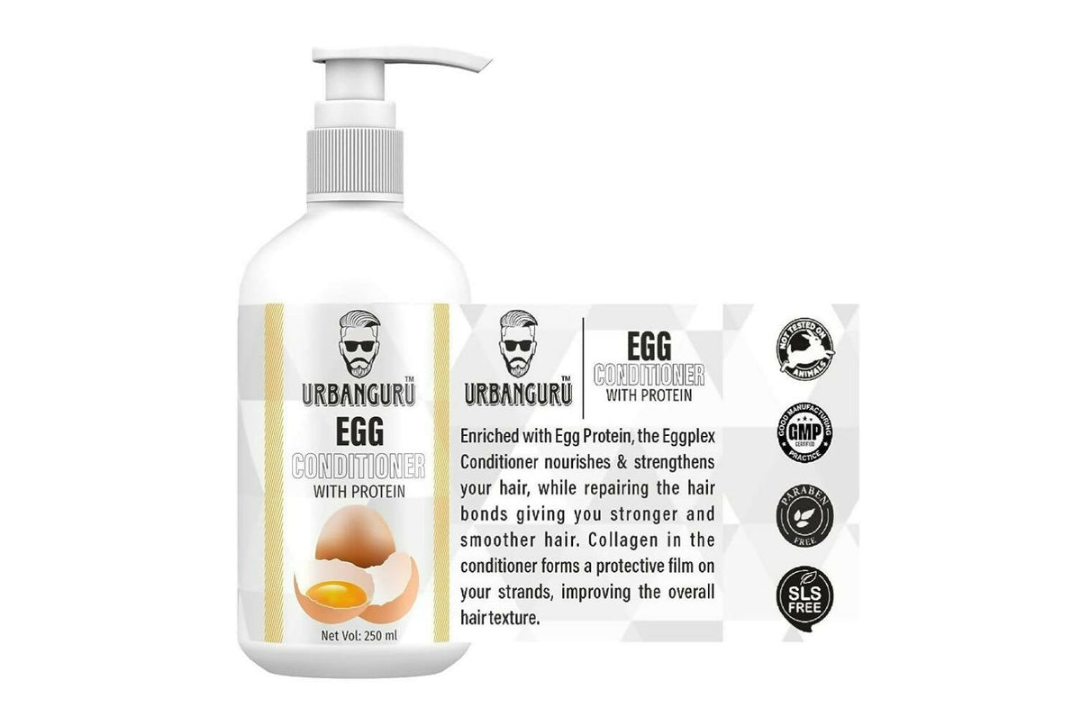 Urbanguru Men's Egg Protein Conditioner | Grocsy