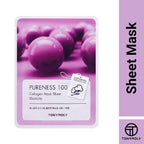 Tonymoly Pureness 100 Collagen Mask Sheet - Korean Skincare | Grocsy