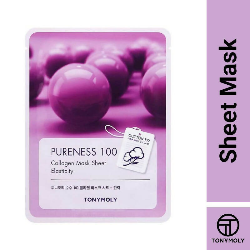 Tonymoly Pureness 100 Collagen Mask Sheet - Korean Skincare | Grocsy