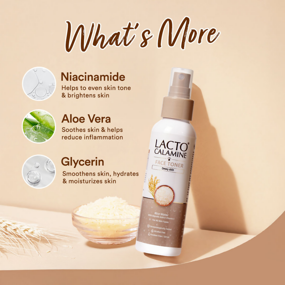 Lacto Calamine Rice Toner - Korean Skincare for Glass Skin | Grocsy