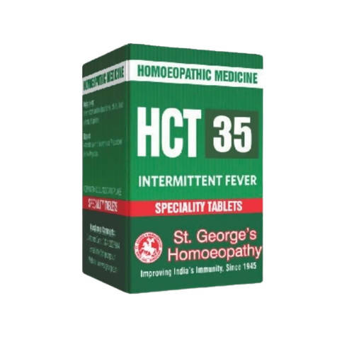 St. George's Homeopathy HCT 35 Tablets | Grocsy