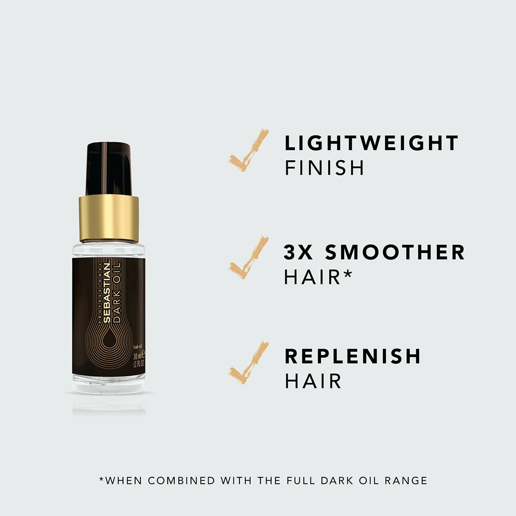 Sebastian Professional Dark Oil Hair Styling Oil | Grocsy