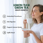 Sorich Organics Lemon Tulsi Green Tea | Grocsy