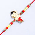 Cute Ganesha Rakhi & Kaju Rolls Box | Grocsy