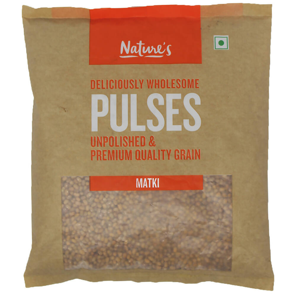 Nature's Whole Moth Dal - Matki | Grocsy