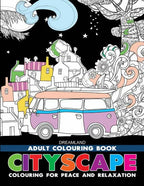 Dreamland Cityscape- Colouring Book for Adults | Grocsy